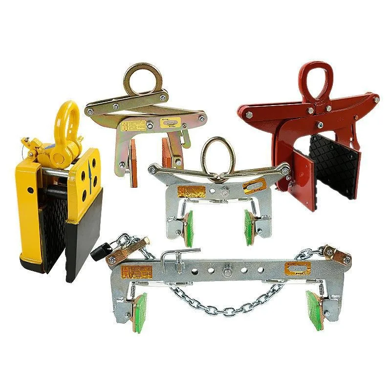 Stone lifting fixture, roadside stone slab clip, roadside pliers, lifting tool