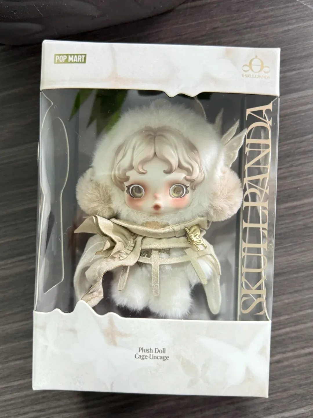 Produto quente popmart genuíno ΘSKULLPANDA vários estilos de pingentes de brinquedo de pelúcia série sp cartões pendurados surpresa presentes de natal