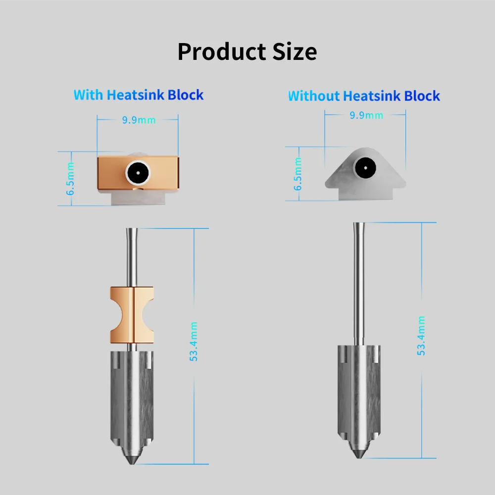 Phaetus Upgrade für Flashforge Adventurer 5X Düse Siliziumkarbid FlashForge Ad5x Extruder Ad5X Hotend 3D-Drucker-Teile – Detail 8