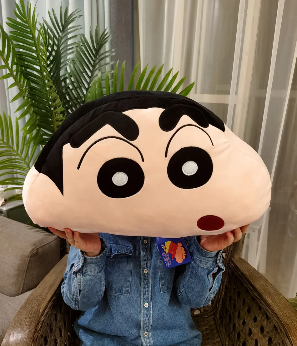 Sehr weiches Crayon Shin Chan Rückenkissen, gefülltes Anime-Shiro-Kissen, Sofa, Bett, Kissen, Raumdekoration, kuschelige Kissen, Geschenke für Mädchen