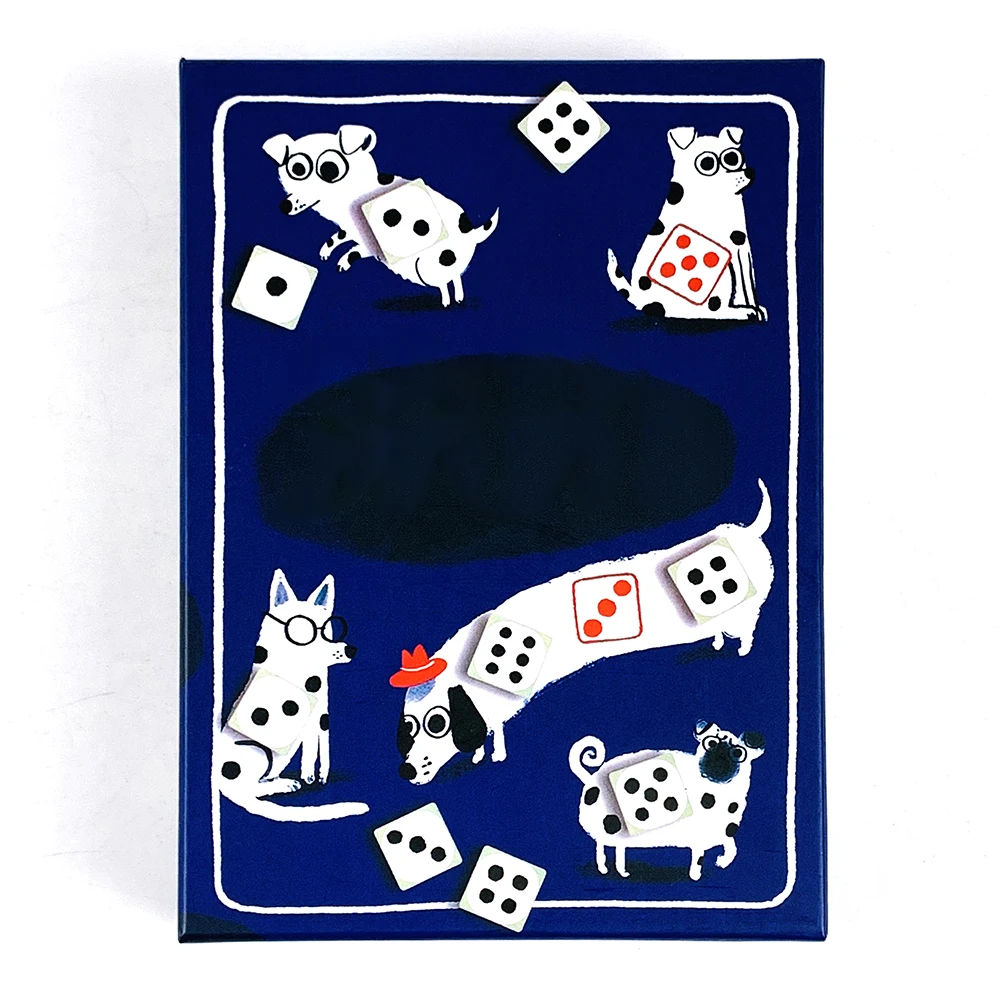 Card Game - A Game About Rolling Dice To Boost Your Luck And The Dog Board Game Family Interactive Games Holiday Games