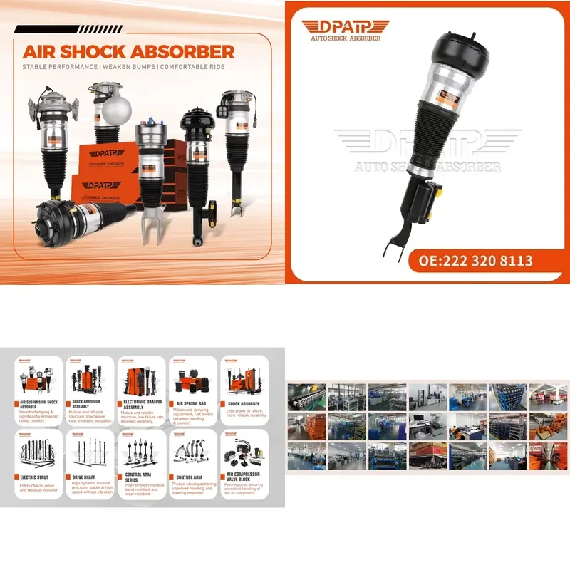DPATP Suspension Parts Coilover Suspension Front Air Suspension Shock Absorber 2223202500 for  W222 4WD