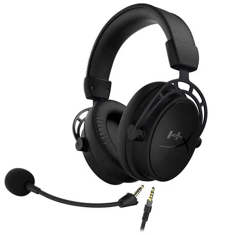 Kingston HyperX Gaming Headset Wired Cloud Alpha S 7.1 Surround Sound Cloud Core+ 7.1 Plus Headphones for Mobile Device