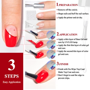 Meet Across-Gel Polish semi permanent UV, base and top coat, nail art, varnish base, manicure, soak off, 7ml 8 Main Sales Nails Gel - №7