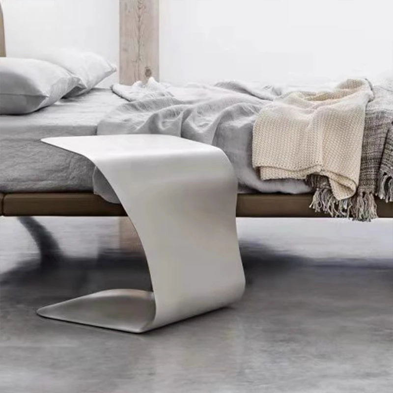 Sofa, small side table, C-shaped Internet celebrity coffee , side , minimalist table, , side cabinet, high extrem