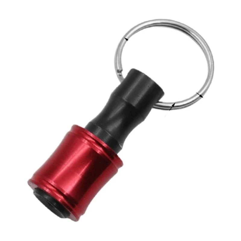 652F 1/4Inch Socket Shank Screwdriver Bit Holder Quick Changes Drill Bit Keychain Extension Bar Adapter for Home Repair