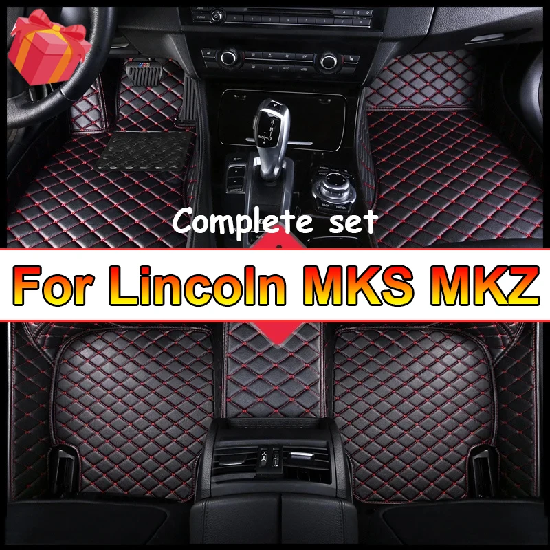 

Custom Car Floor Mats For Lincoln MKS MKZ Continental Auto Carpets Foot Coche Accessories