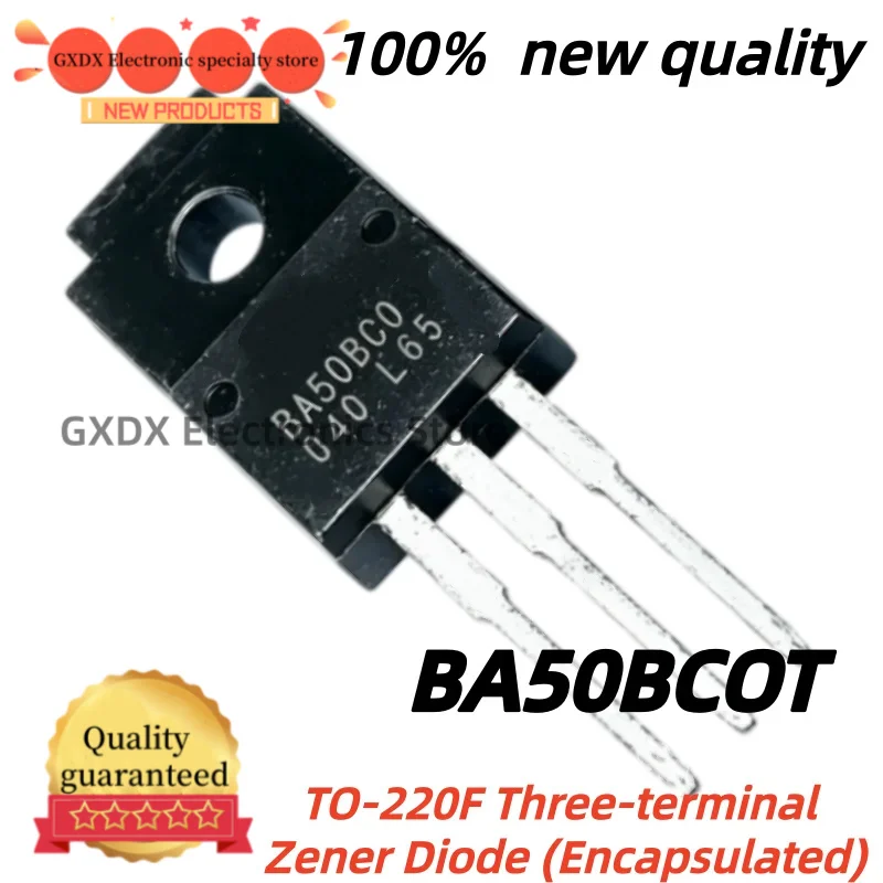 10-30-50unidades/lote 100% Nuevo Quality BA50BCOT TO220F BA50BC0 BA50BCO 5V 1A TO-220F Best NEW In Stock