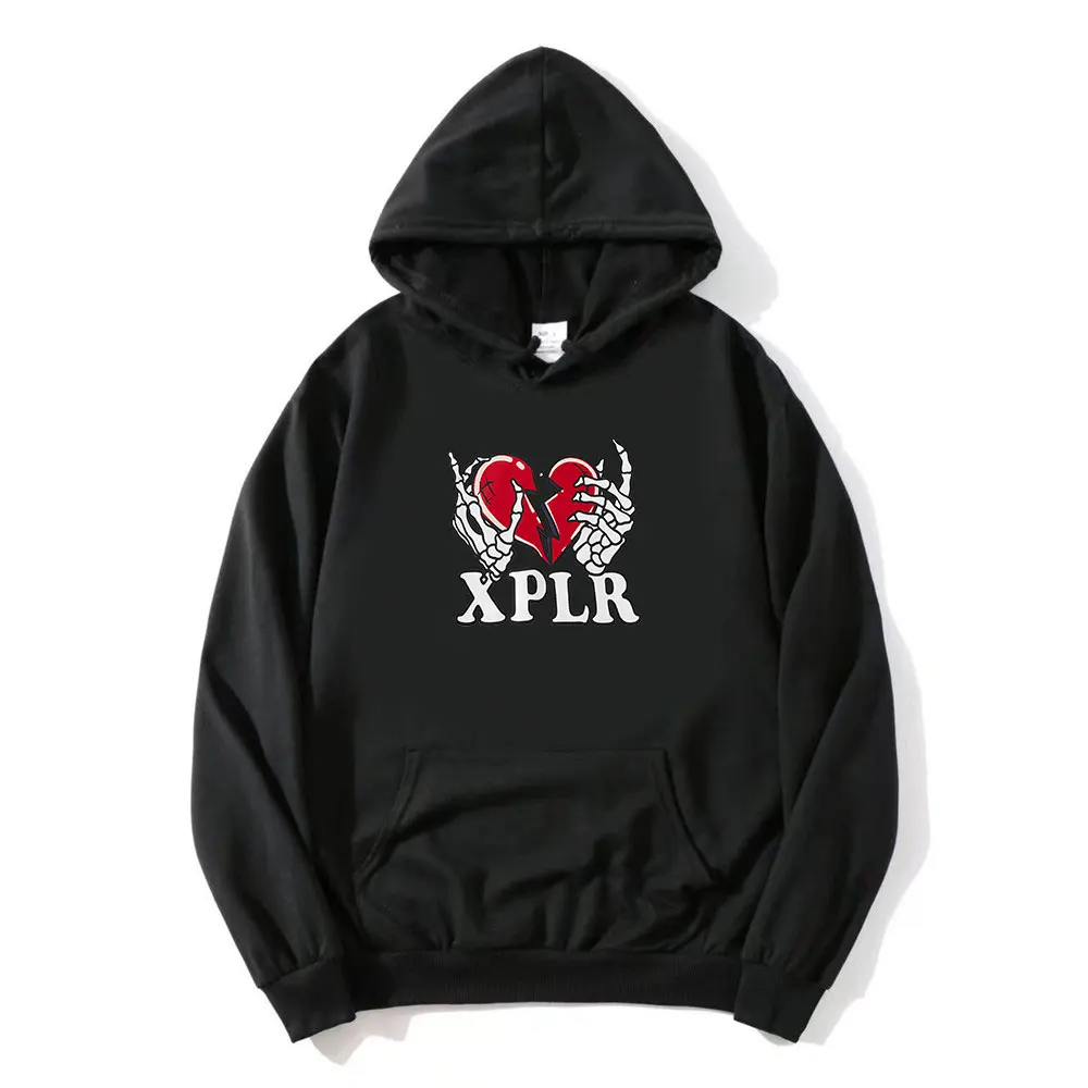 

XPLR Heartbreak Sam and Colby Hoodies Merch Unisex Hooded Sweatshirt Casual Clothing