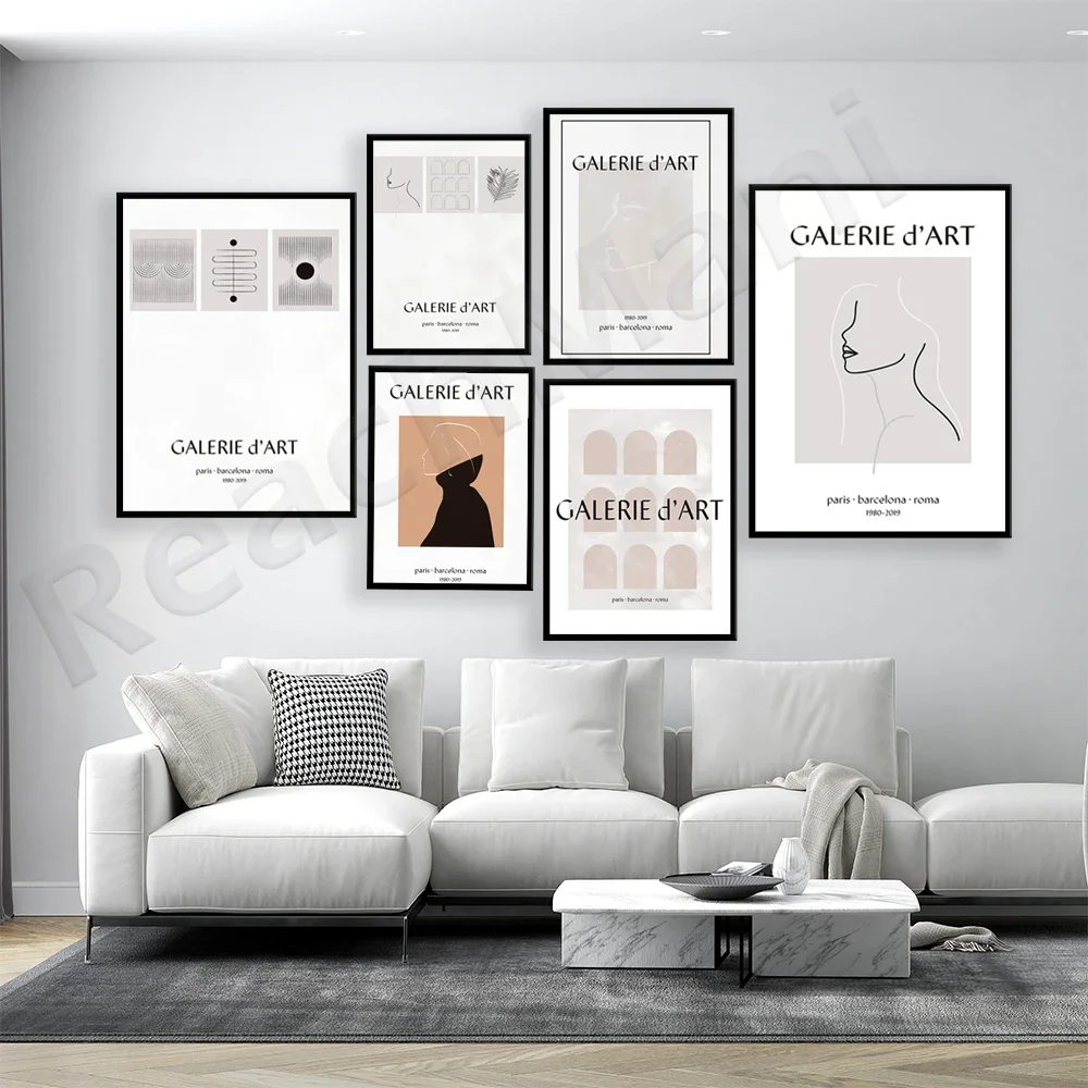 Architectural printing, exhibition posters, Bauhaus prints, girl power prints, museum posters, minimalist prints with geometric