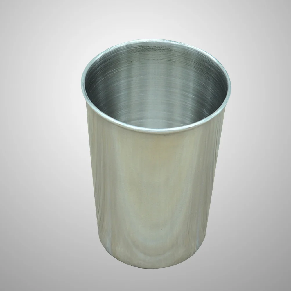 2 قطعة مياه غير القابل للصدأ 180 مللي كوب ماء من الفولاذ المقاوم للصدأ الفضة المنزل بهلوان المطبخ الحمام السفر القدح المشروبات كوب للبيرة
