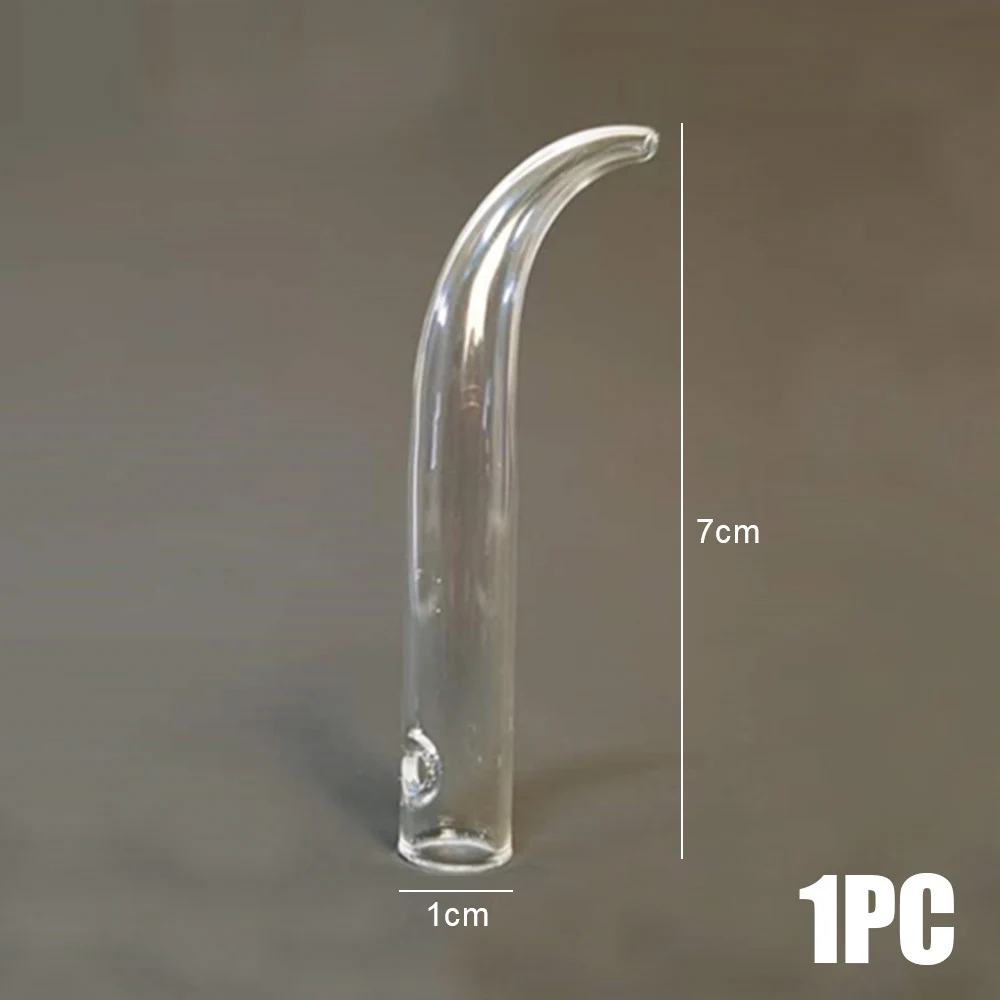 1-10 pezzi tubo per aspirapolvere per punti neri detergente per pori del viso tubo di vetro per rimozione punti neri