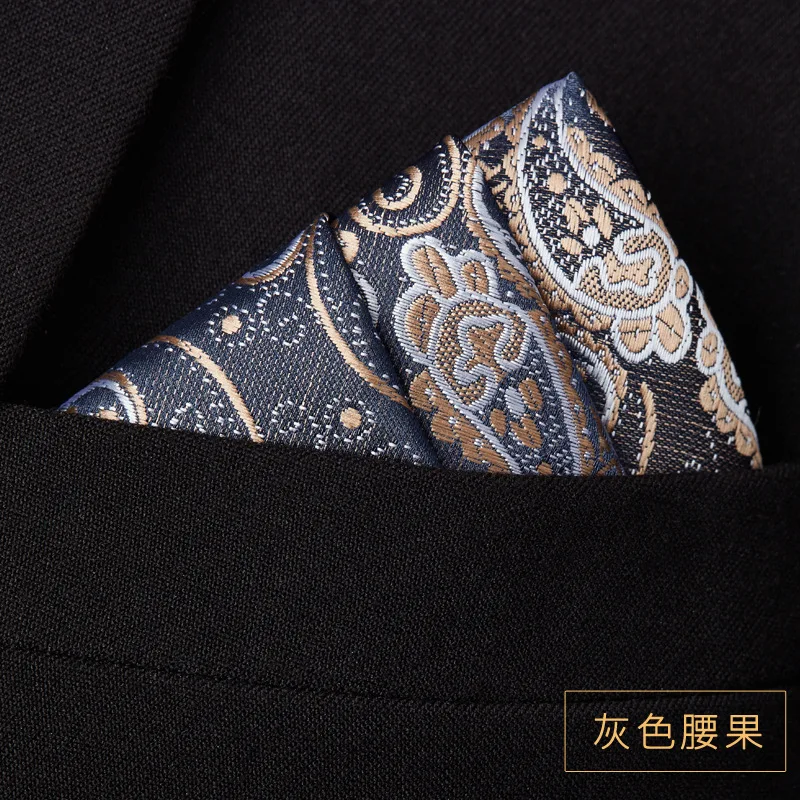 Abito da uomo Sciarpa da taschino Camicia quadrata Fazzoletto Abito Abito Petto Piccoli accessori da sposa bianchi Alla moda ed eleganti