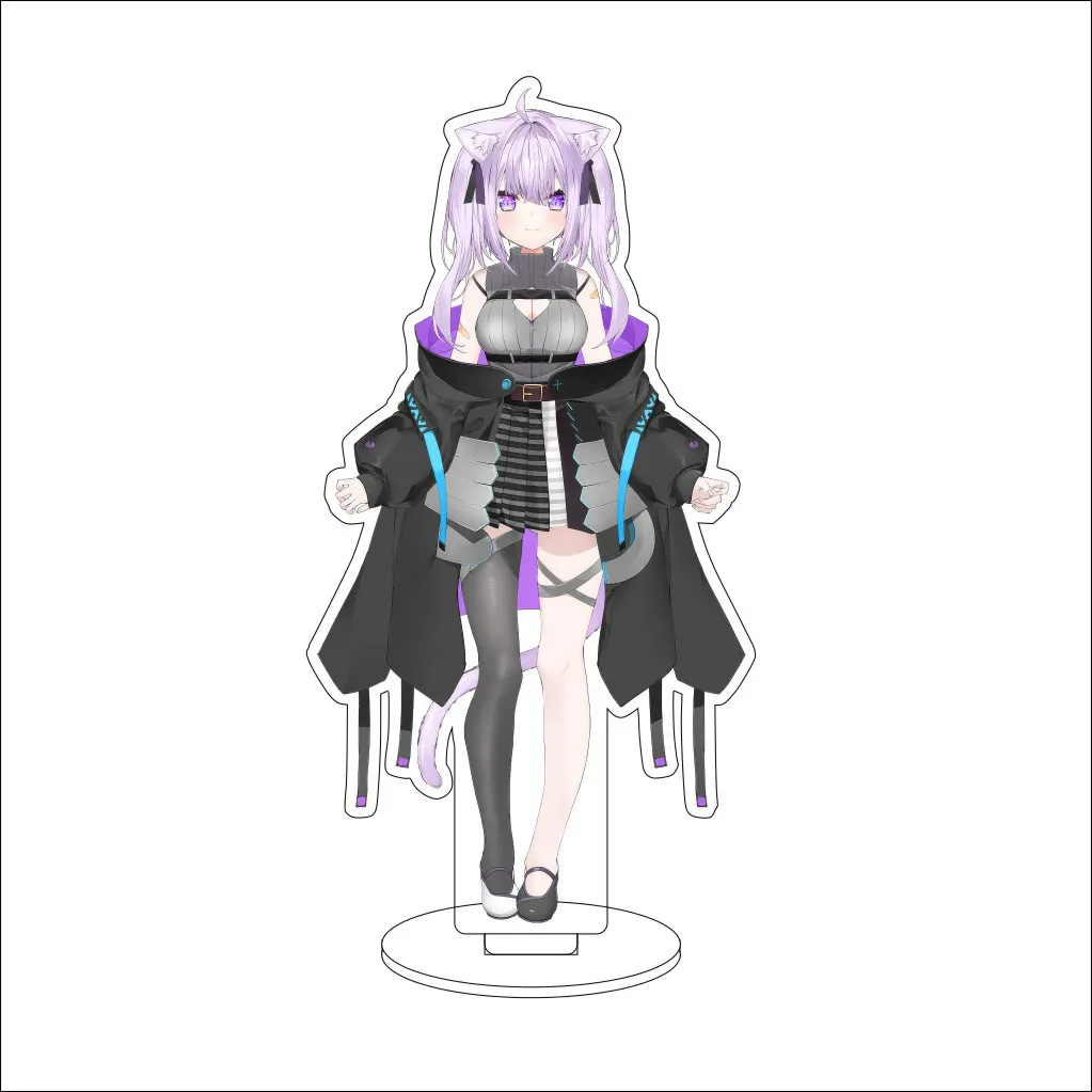 16CM Anime Hololive Figura de acrílico de Vtuber Nekomata Okayu, Hakui Koyori, Natsuiro Matsuri, Takane Lui, adorno de cosplay, regalos.