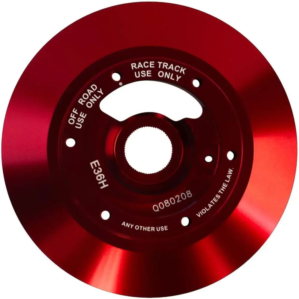 NRG Innovations Racing Style Steering Wheel Short Hub, Lockable Aluminum Steering Shaft, 6x70mm Bolt Pattern Quick Release Adapt