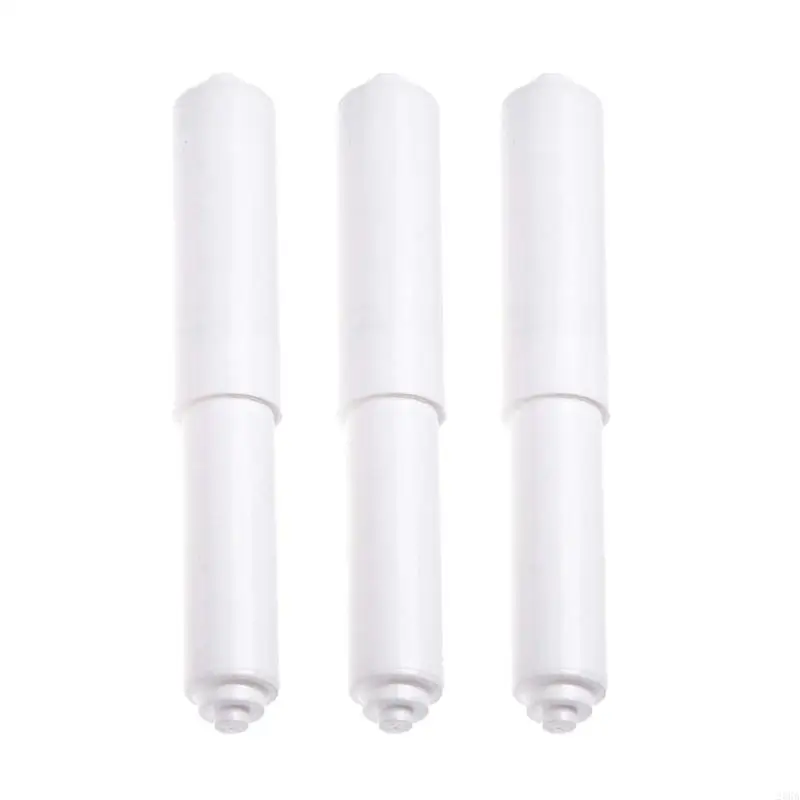 

23GA 3pcs Toilet Paper Holder Roller Bathroom Paper Towel Retractable Spring Insert Replacement Rod for Spring Loaded Kitchen