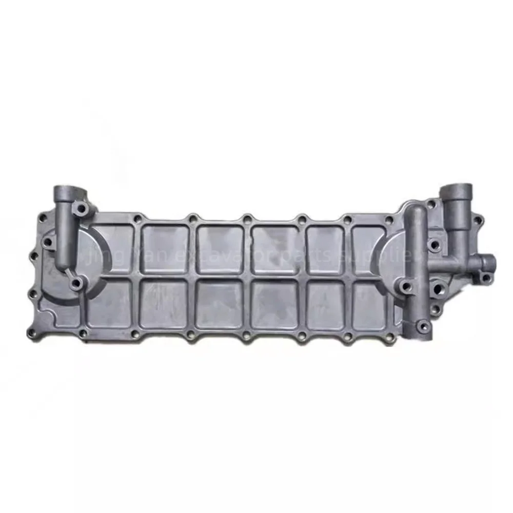 For Sany SY385 465 KOBELCO SK300 SK450-6 Kato HD1250 Oil Radiator Side Cover 6D22 6D24 Engine Core Excavator Parts