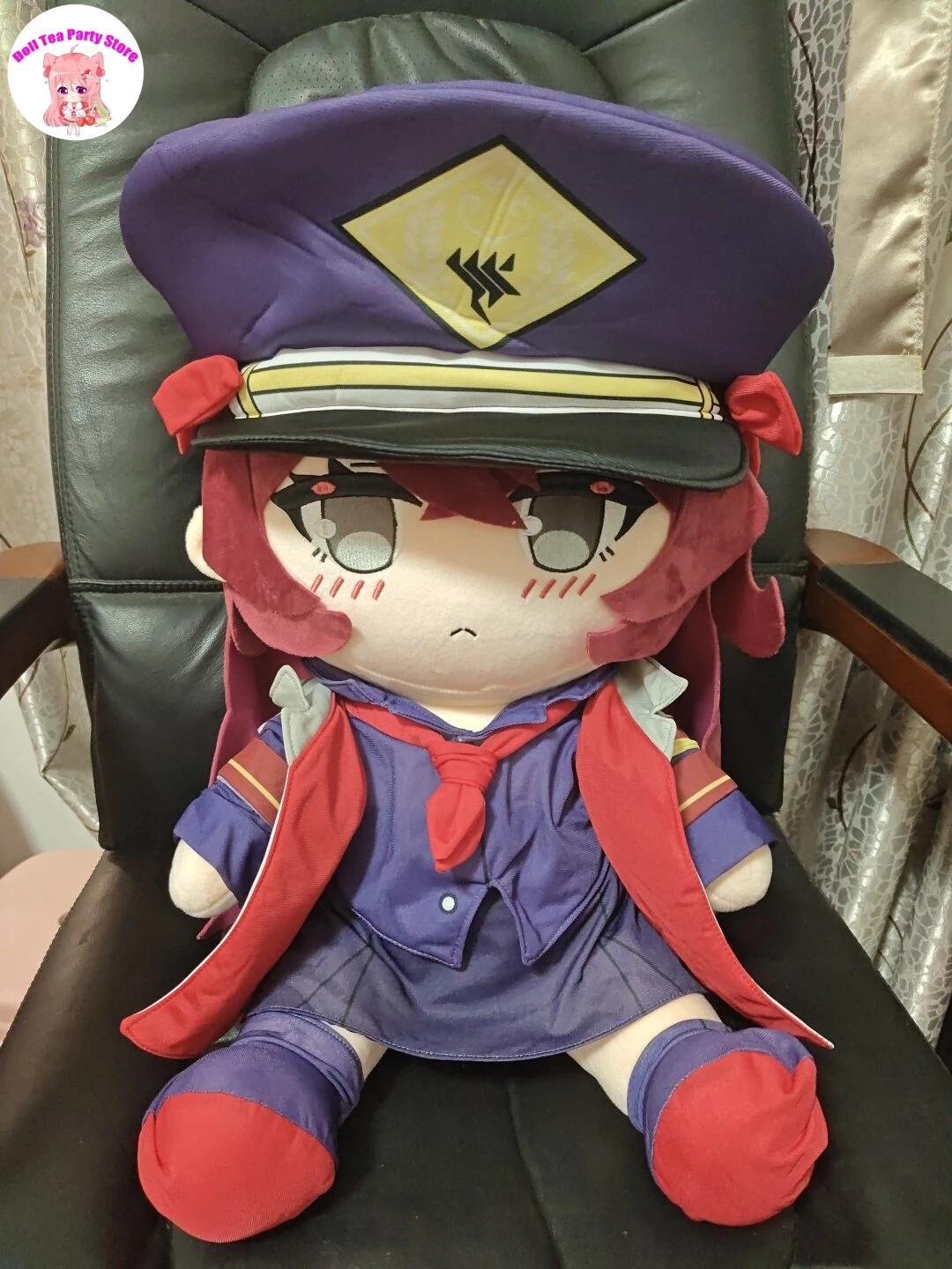 Blue Archive Tanga Ibuki Natsume Iroha 50cmSitting Posture Figures Plush Doll Body Dress Up Cotton Plushie Pillow Toy Game Gift