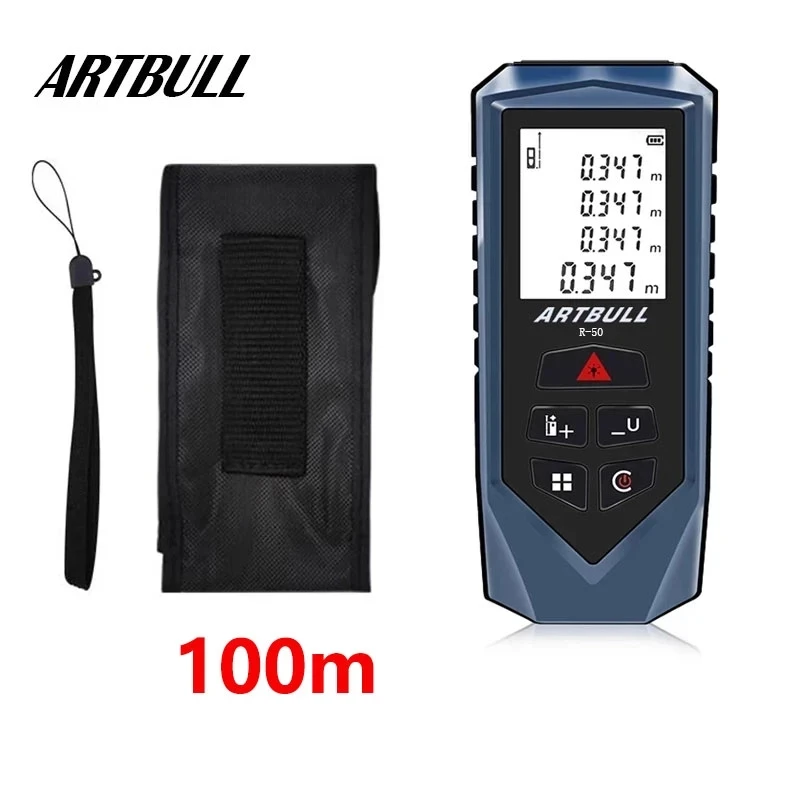 100m Infrared Rangefinder Laser Distance Meter 50m Digital measure tape Laser meter