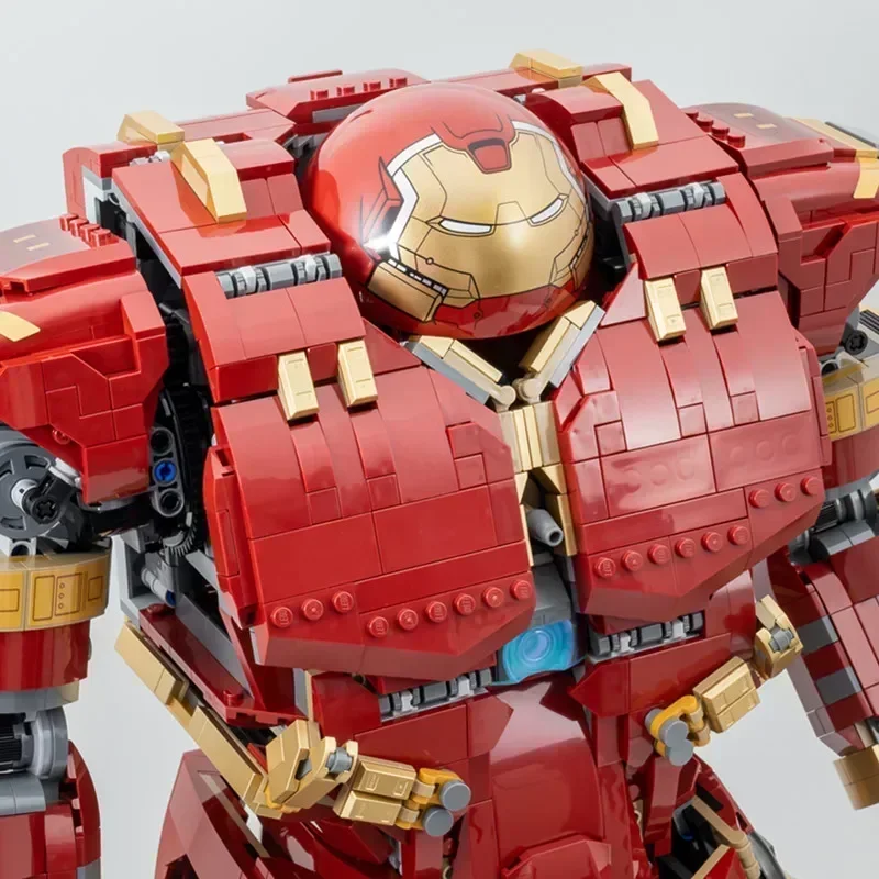 4049PCS Miniso Marvel hulkbuster Ironman Veronica Mecha Toys Avengers Robot Figures Model Building Brick Block Gift Boy