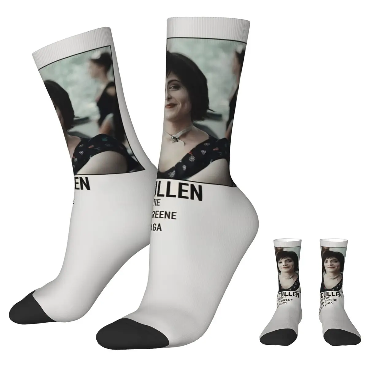 Men Socks Alice Cullen Stockings Autumn Funny Soft Socks Pattern Running Anti Skid Socks