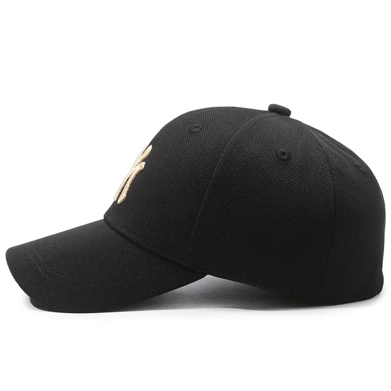 KCZAKA Mens Fitted Cap Back Closed Baseball Caps Casual Letter MY Embroidery Stretch Full Closed Hats Hard Top Street Sun Hat