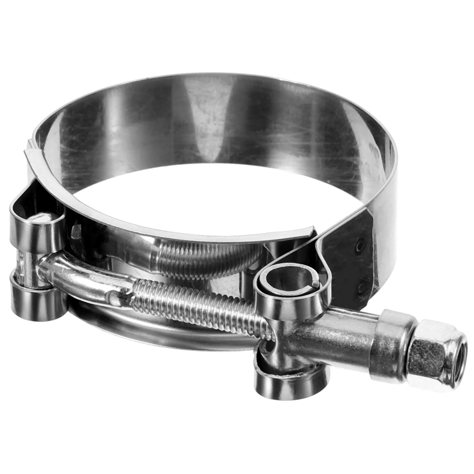 

Stainless Steel Exhaust Clamps 2 Inch Heavy Duty Muffler Clamps for Motorcycle Tailpipe Motorbike Accessory Strong Durability