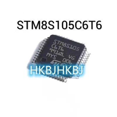 

10 шт./лот оригинальный STM8S105C6T6 STM8S105 STM8S105C6 8S105C6T6 LQFP48 IC новый