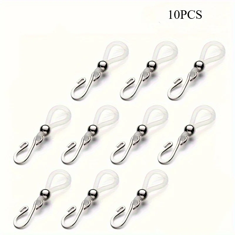 10pcs Denim Zipper Toe Shoes Face Maintenance Zipper Buckle Can Keep Pants Zipper