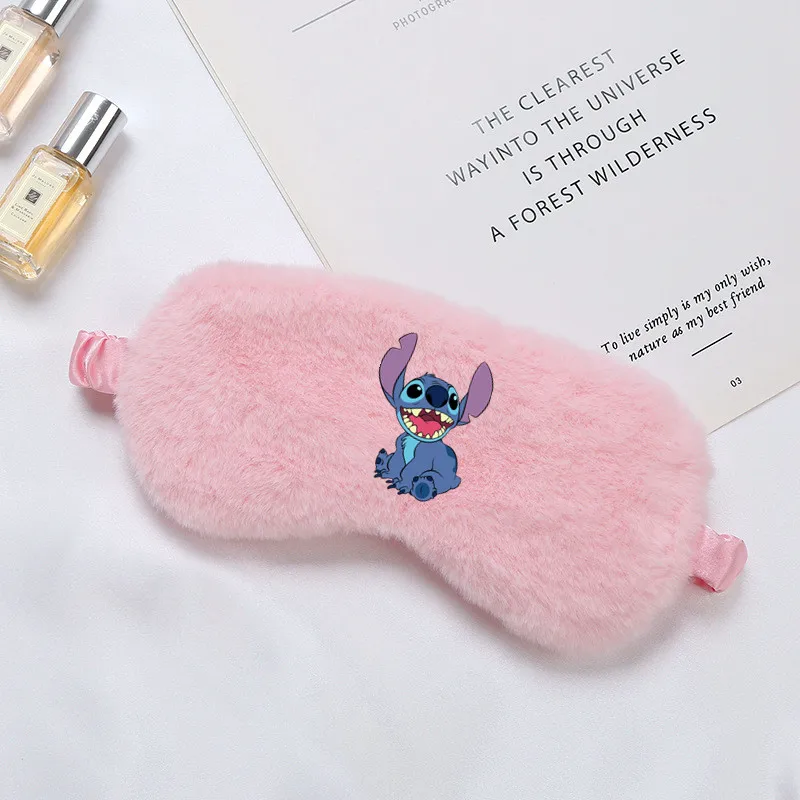 Anime Disney Lilo Stitch Kids Casual Eyeshade Children Cartoon Fashion Eye Patch Boy Girl Cute Printed Eyepatch Accessories Gift