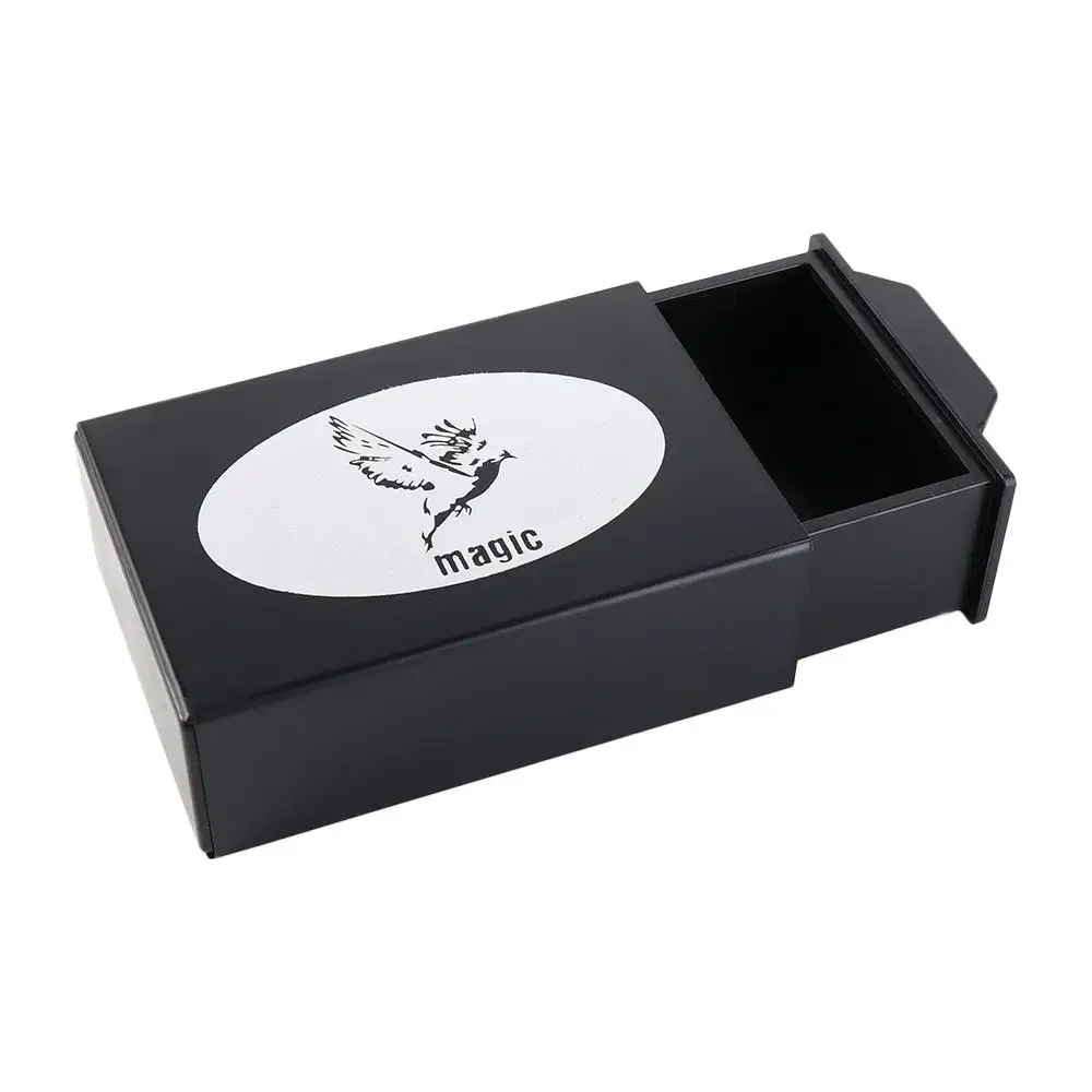 DRAWER BOX Creative Magic Black Case Vanished Box Puzzle Box Changeable Magic Tricks Toys Surprise Gift Children's Toys