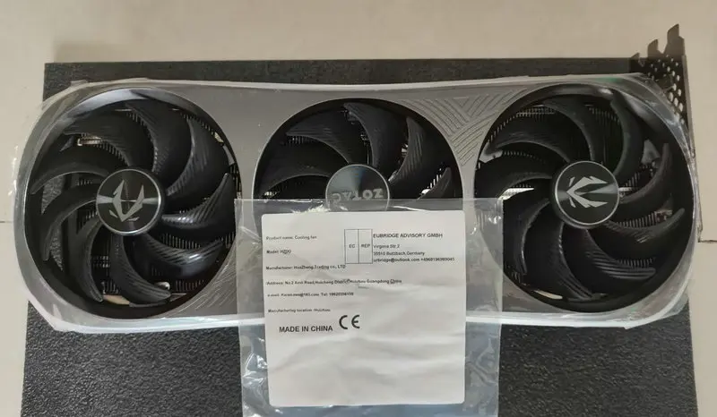

The Radiator Cooler for ZOTAC RTX4080 Trinity Video Card with BackPlate