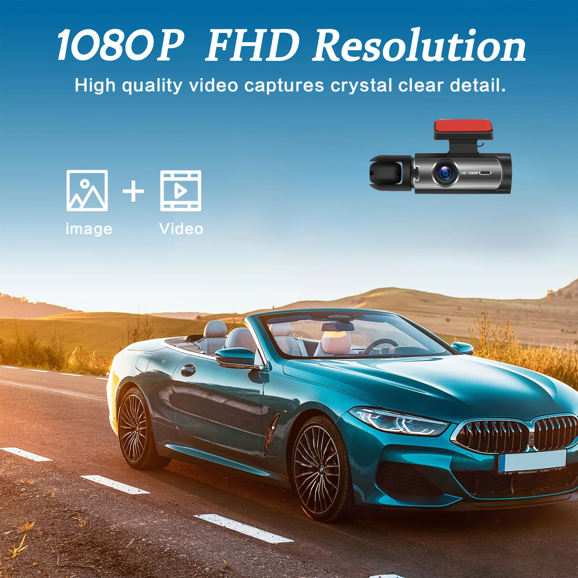 Dual Objektiv Auto DVR FHD 1920*1080P Dash Kamera Kabine Dashcam Fahrzeug Video Dash Cam Stick Recorder innen Mini Dvrs Black Box – Detail 4