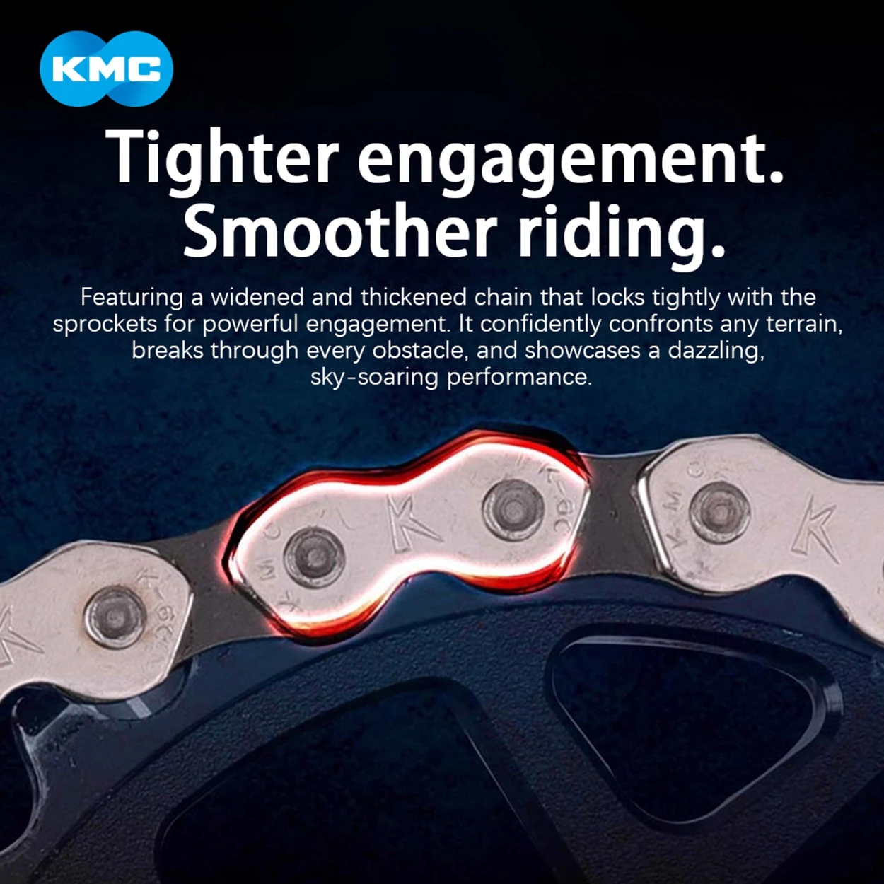 KMC BMX سلسلة دراجات سرعة واحدة 100 112 وصلات S1 S1SL HL1L Z1eHX 1/8 1/32 دراجات جبلية حرة أجزاء ركوب الدراجات Curren