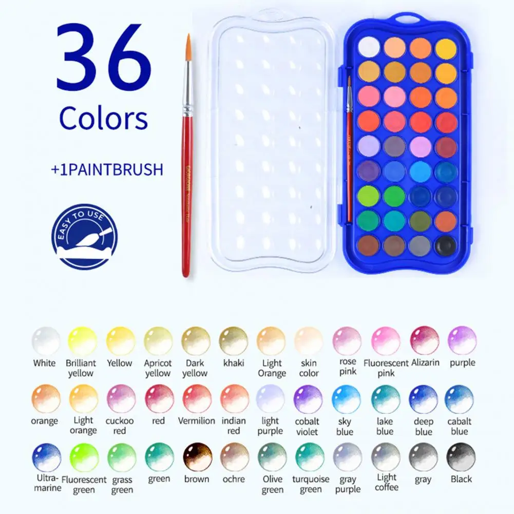 Однотонная строчка, 36 цветов, яркая строчка, 12/24/36/48, яркие цвета для начинающих