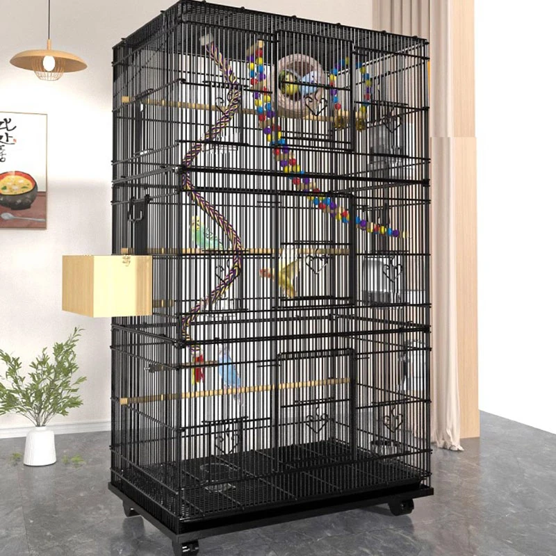 

Parrot Metal Bird Cage Perches Accessories Lovebird Pigeons Bird House Outdoor Parakeet Maisons Et Habitats Outdoor Garden Hut