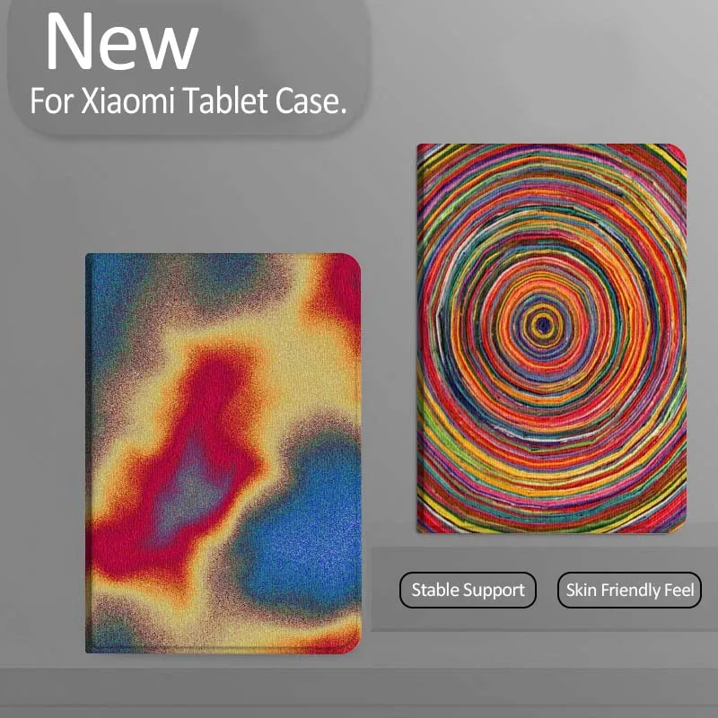 

Красочный чехол для планшета с спиральным узором для Xiaomi Redmi Mini Pad SE K 2 4 5 6 7 8 2023 2025 11 8.8 11.2 10.1 Pro, подарок