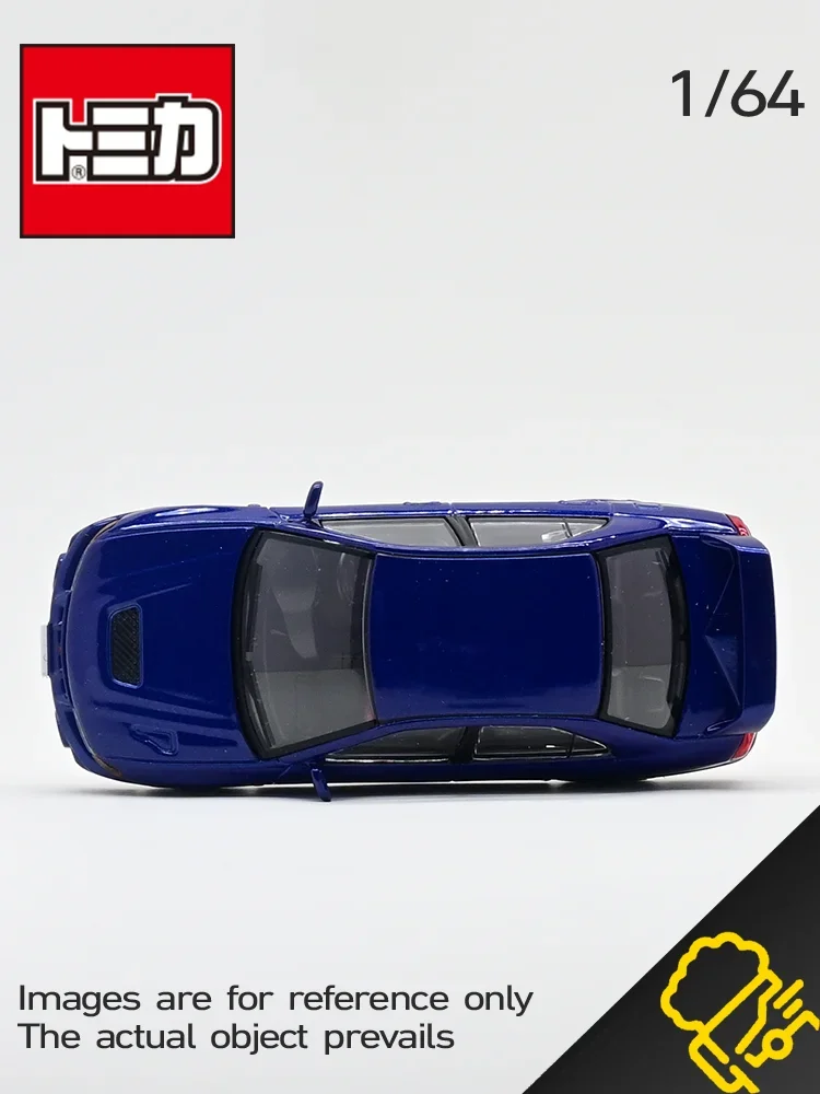 TOMICA TLV 1:64 LV-N186e Mitsubishi EVO4 GSR, modelo de juego de moda de coche en miniatura estático fundido a presión de aleación, regalo de vacaciones de juguete para niño.