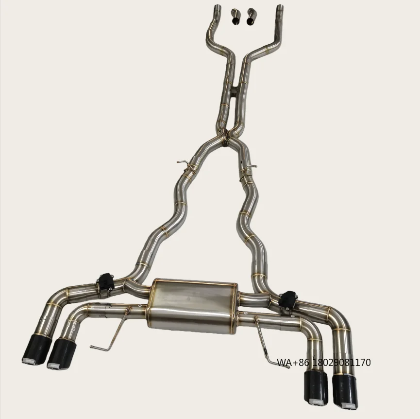 

Оптовая цена: Выхлопная система Catback для M550/M550i G30/N63 4.4TT, нержавеющая сталь 304, с клапаном Valvetronic