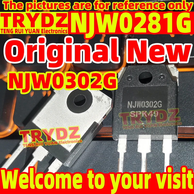 5-1 pairs Original New NJW0281G NJW0302G 0281G 0302G TO-3P