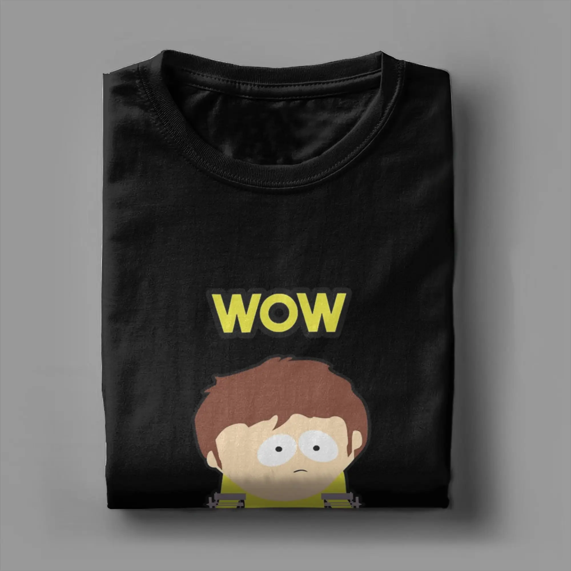 رائع ما الجمهور عظيم مضحك جيمي نكتة ساوثز بارك جرافيك مطبوعة تي شيرت الرجال النساء 100% القطن تي شيرت الملابس #2