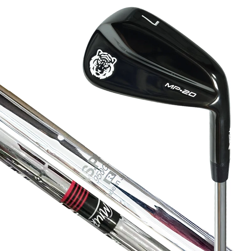 

Набор мужских клюшек для гольфа MP-20, черные, для правой руки, стальной или графитовый шафт, с рукоятками HNM/IURA, 3-9 P R/S