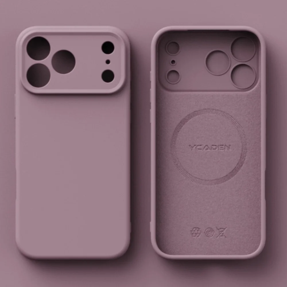 TPU Shockproof Cover For iPhone 17 16 Pro Max For iPhone 17Air 16 15 14 13 Plus Case Liquid Silicone Original TPU Magsafe Case - náhled 4