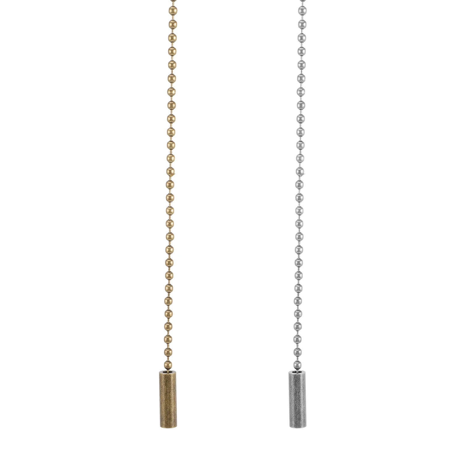 

2pcs Fan Pull Chain Extender Beaded Light Pulling Chain For Ceiling Fans Decorative Lamp Accessories Vintage Style