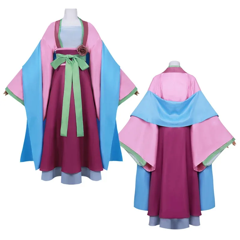 

HOLOUN The Apothecary Anime Maomao Cosplay Costume Wig Colorful Dress Cos Convention Gift Daily Wear