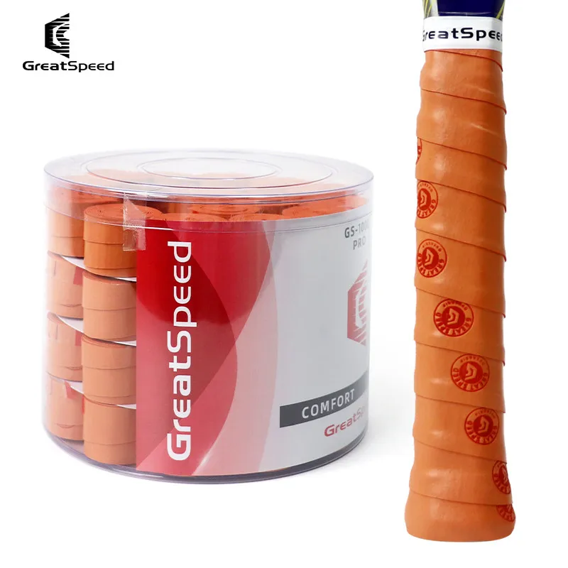 

GreatSpeed GS1000 PRO Overgrips 60Pcs, Sticky Super Thin,Professional Grip Tape for Tennis Badminton Racket Pickleball Paddle