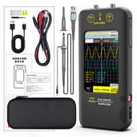 BSIDE O2 2 in 1 Digital Oscilloscope Signal Generator Dual Channel Bandwidth 50Mhz Sampling Rate 250MSa/s 3.98 Inch Touch Screen