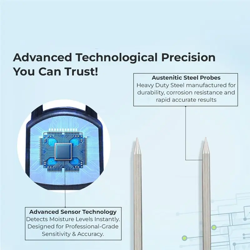 【Big Deal】Meter Tester Hay Moisture Probe For Accurate Real-Time Monitoring And Optimal Hay Quality