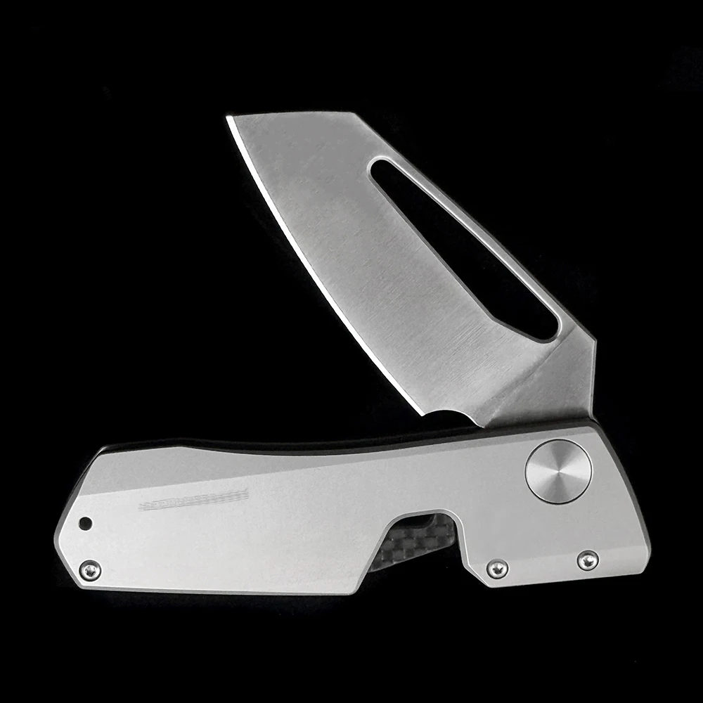 OK-WT B4 Magnet Inside TC4 handle %M390 blade Ceramic Bearings EDC Knife Outdoor Camping Hunting Pocket EDC Knife