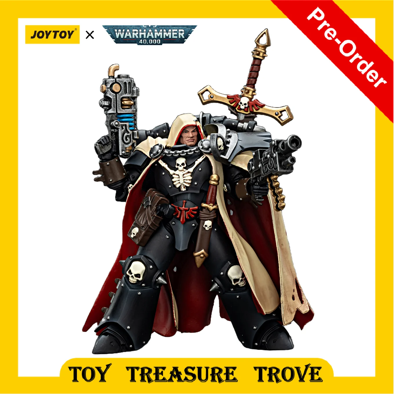 

[Pre Order] JOYTOY Warhammer 40k 1/18 Action Figures Chaos Space Marines Cypher, Lord of The Fallen Collection Toy